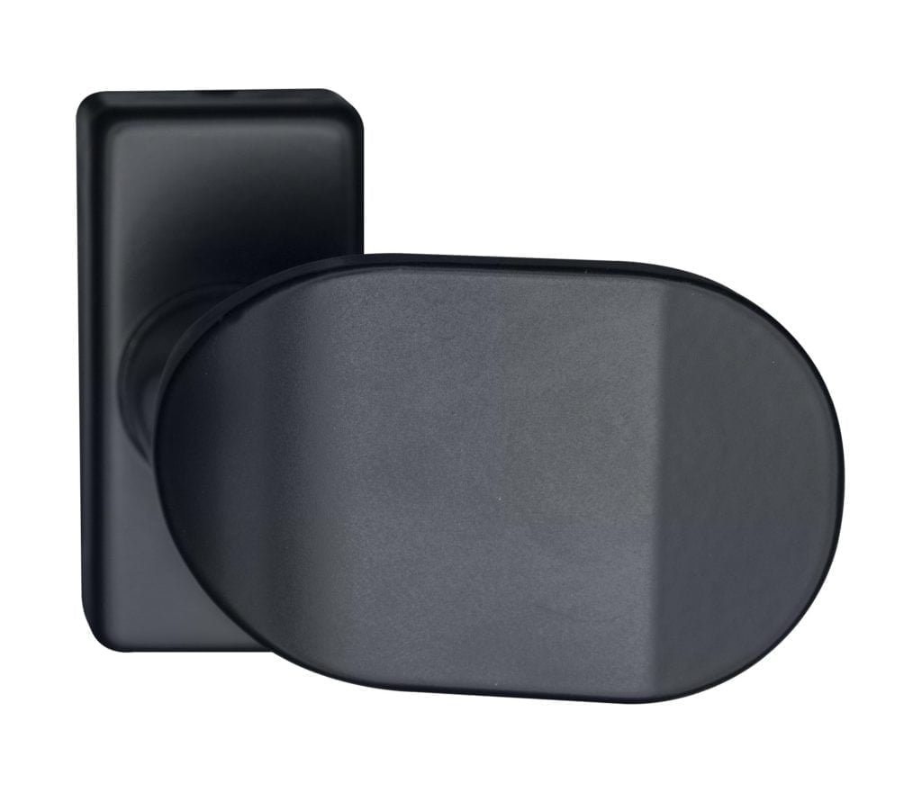 Kľučka – rozetová čierna