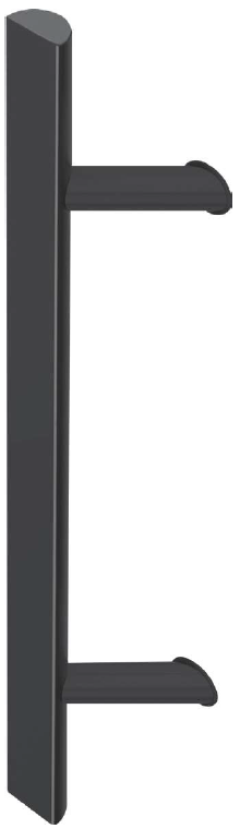 Madlo pologuľaté, ø 45 x 25 mm (vyosené)